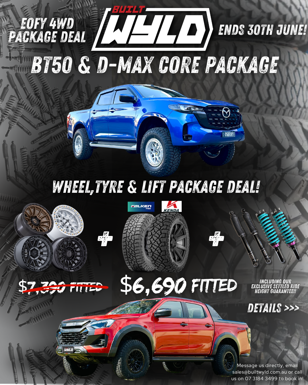 BT-50 and D-MAX EOFY 4WD Package Deal
