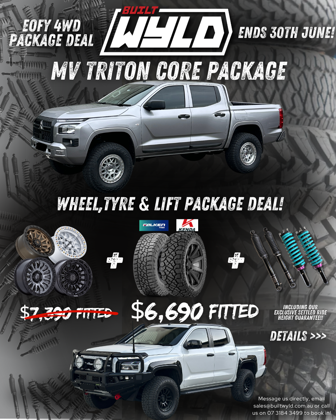MV Triton EOFY 4WD Package Deal