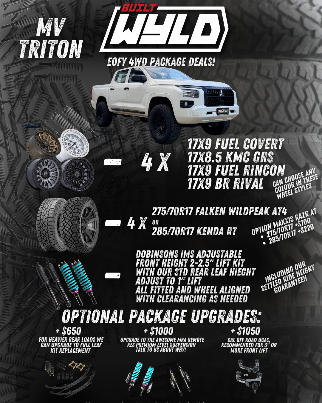 MV Triton Package Details